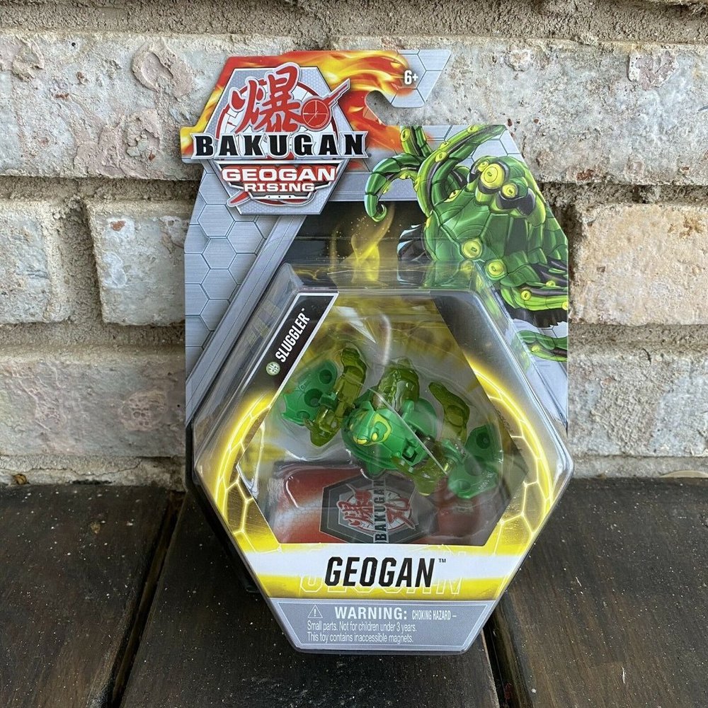 BAKUGAN Geogan Rising Ventus SLUGGLER Figure 2021 Green